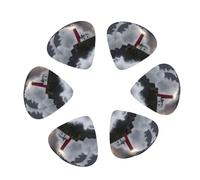 Lighthouse In Storm Print Guitar and Ukulele Picks For Music Lovers 12 PCS Mixed Gauges(0.46/0.71/0.96mm)