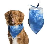 Lighthouse In The Moonlight Pet Bandana Dogs Triangle Scarf Cats Handkerchief Puppy Costume