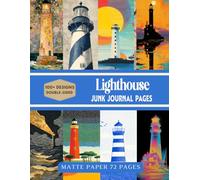 Lighthouse Junk Journal Pages: Decorative Sheets Double Sided Craft Paper For Artist Trading Cards, Collage Art, Card Making, Origami and More