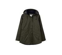 LightHouse Kendal Women's Raincoat - Waterproof Windproof Jacket with Detachable Hood - Forest - 14
