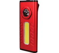 Lighthouse Torches L/HEM5RED LED RED Mini Lamp - Dimmable Spotlight (250Lm) and Floodlight (500Lm) - 3xAAA Included