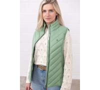(8, Soft Sage) LightHouse Womens Laurel Warm Gilet - Ladies Lightweight Padded Sleeveless Vest