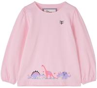 Lighthouse Clothing Girl's Lottie Long Sleeved Tunic Top Dress Shirt in Pink | Size: 5-6 Years Lighthouse Clothing Pink 5-6 Years