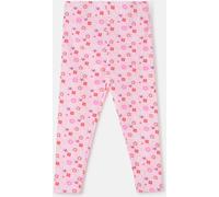 (3-4 Yrs, Baby Pink Floral) Mollie Leggings Soft Cotton Stretch