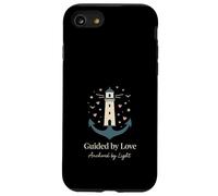 Lighthouse Nautical Coastal Vacation Light Tower Beach Town Case for iPhone SE (2020) / 7/8