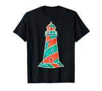 Lighthouse Nautical Ocean Beach Sea Lover Keeper T-Shirt