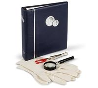 Lighthouse Numis Coin Collectors Starter Kit - Album, Pages, Gloves & Magnifier