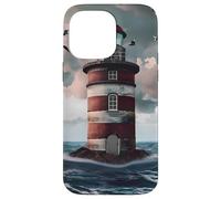 Lighthouse Ocean Clouds Sky Case for iPhone 14 Pro Max