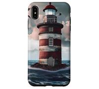 Lighthouse Ocean Clouds Sky Case for iPhone XS Max