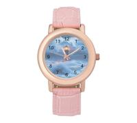 Lighthouse Ocean Storm Thunder Women's Wrist Watches Analogue Leather Strap Quartz Watch Fashion Accessories