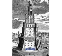 Lighthouse of Alexandria Notebook: blank lined composition journal | Lighthouse of Alexandria notebook | 100 pages
