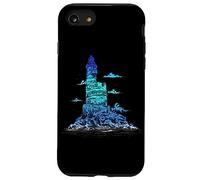 Lighthouse Old Seaside House Clouds Sailing Life Sea Case for iPhone SE (2020) / 7 / 8