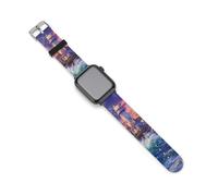 Lighthouse on An Island Funny Silicone Watch Band 38mm/40mm