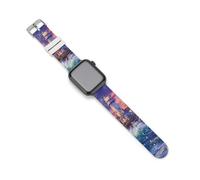 Lighthouse on An Island Funny Silicone Watch Band 38mm/40mm