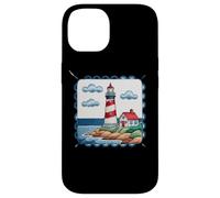 Lighthouse On The Shore With Ocean Waves Case for iPhone 14