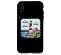 Lighthouse On The Shore With Ocean Waves Case for iPhone XS Max