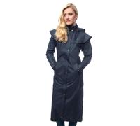 LightHouse Outback Women's Full-Length Waterproof Raincoat - Lightweight, Durable, Stylish - Perfect for Outdoor Adventures - Nightshade - 18