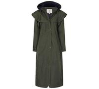 LightHouse Outback Women's Full-Length Waterproof Raincoat - Lightweight, Durable, Stylish - Perfect for Outdoor Adventures - Fern - 14