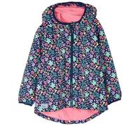 LightHouse Quinn Girls' Waterproof Midi Coat with Insulated Padding - Breathable 3000mm, Windproof, Taped Seams, and Dual Front Pockets - Floral Print - 4-5y