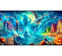 lighthouse Recycled Paper Puzzle 1000 Pieces Fun and Challenging Family Game Puzzle Game for The Whole for Women, Gifts for Men 38x52cm/1000pcs