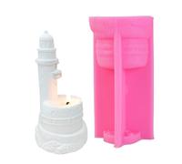 Lighthouse Resin Silicone Mold for Tear Light Holder Holder Home Decoration Silicone Cup Mold