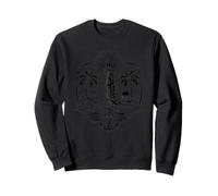 Lighthouse Retro - Maritime Artistic Anchor Coast Motif Sweatshirt