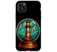 Lighthouse Retro - Maritime Design Snow Globe Style Case for iPhone 11 Pro Max