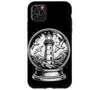 Lighthouse Retro - Maritime Design Snow Globe Style Case for iPhone 11 Pro Max