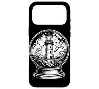 Lighthouse Retro - Maritime Design Snow Globe Style Case for iPhone 17 Pro Max