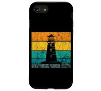 Lighthouse Retro Vintage Beach Seaside Life Sailing Sea Case for iPhone SE (2020) / 7 / 8