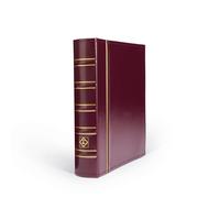 Lighthouse Ringbinder Optima, in Classic Design, red
