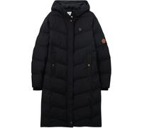 LightHouse Women's Savannah Warm Coat - Ladies Outdoor Long Padded Puffa Jacket with Hood with Recycled Sustainable Fill - Black - 16