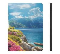 Lighthouse Sea Cottage Funny Tablet Case Compatible with IPAD Pro 2020 （11in）/2020 （10.2in）/2020 AIR 4 （10.9in）/Pro 2021 （11in）/Air4/Air5 （10.9in） Personality Protective Cover with Pen Slot