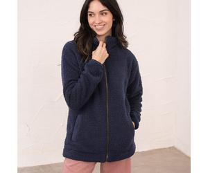 Lighthouse Seashell Fleece Navy