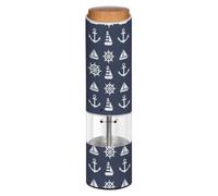 Lighthouse Ship Blue Electric Pepper Grinder Salt Grinder