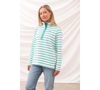 Lighthouse Clothing Women's Shore Sweatshirt Cotton Funnel Neck Jersey in White | Size: 8 Lighthouse Clothing White 8