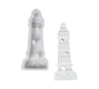 Lighthouse Silicone Moulds Molds Cake Molds Ornament Epoxy Resin Plasters for Making