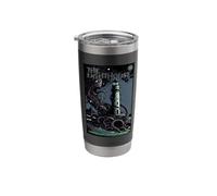 Lighthouse Terror Eldritch Aesthetic for Horror Readers Stainless Steel Insulated Tumbler