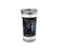 Lighthouse Terror Eldritch Aesthetic for Horror Readers Stainless Steel Insulated Tumbler