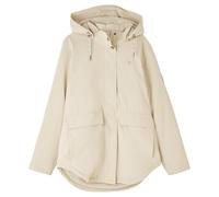 LightHouse Tess Women's Waterproof Fleece-Lined Coat, 3000mm, Breathable 3000gsm, Windproof, Relaxed Fit, Mid-Hip Length - Cream - Size 16