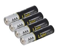 Lighthouse Torches L/HBATAAA Alkaline Batteries AAA (4 Pack)