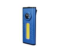 Lighthouse Torches L/HEM5BLUE LED Blue Mini Lamp - Dimmable Spotlight (250Lm) and Floodlight (500Lm) - 3xAAA Included