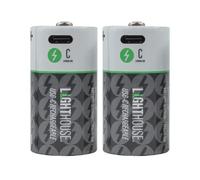 Lighthouse USB-C Rechargeable Batteries AA AAA 9V C D