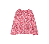 LightHouse Womens Causeway Breton Top - Ladies Long-Sleeved Cotton Stretch Tee - Raspberry Floral - 14