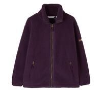 LightHouse Women's Cobh Fleece Jacket - Warm Full Zip - Funnel Neck - Straight Fit - Two Front Pockets - Cosy Outdoor Layer - Cranberry - Size 16