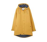 LightHouse Women's Eva Long Hooded Waterproof Coat - Ladies Breathable, Windproof, Mid-hip Jacket with Insulated Padding - Antique Gold - 18