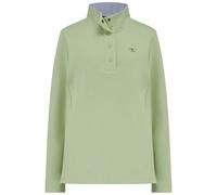LightHouse Women's Haven Sweatshirt - Ladies Warm Popper Detail Cotton Top - Pistachio - 20