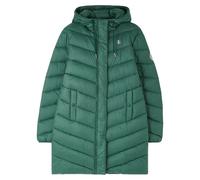 Lighthouse Women's Laurel Long Padded Hooded Coat – Warm Outdoor Puffa – Kale Size 16