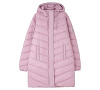 LightHouse Womens Laurel Warm Coat - Ladies Outdoor Long Padded Puffa Jacket with Hood - Wild Rose - 16