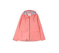 LightHouse Women's Lucy Rubberised Showerproof Jacket - Ladies Hip-length Windproof Spring Summer Outdoor Coat with Hood - Sugar Coral - 14